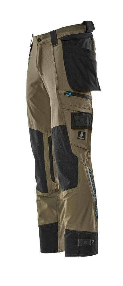 Mascot Advanced 17031 Pants With Kneepad Pockets And Holster Pockets Dark  Anthracite